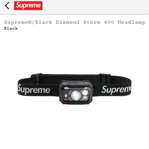 Supreme/Black Diamond Storm 400 headlamp